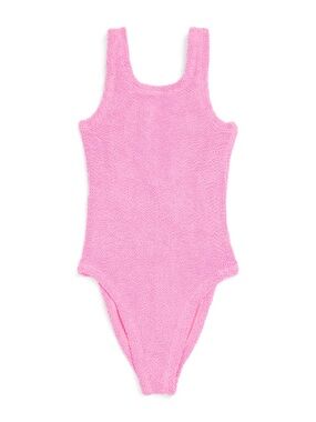 RARE HUNZA G KIDS Classic Swimsuit in Pink